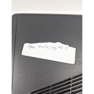 Microsoft Xbox 360 S Slim Black 4GB Tested Working System Console Only